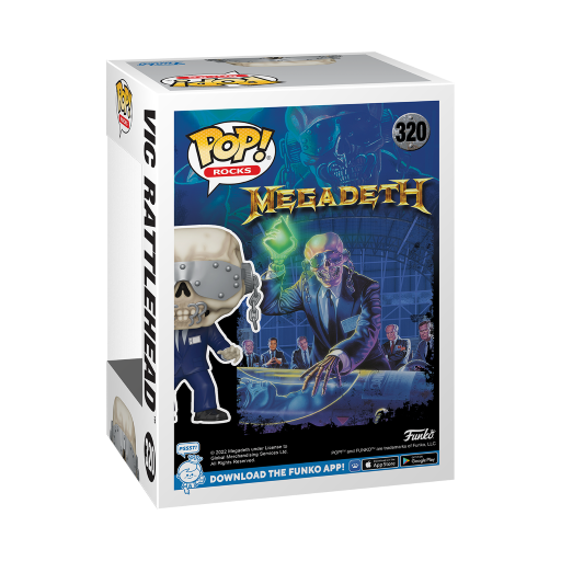 MEGADEATH - POP Rocks N° 320 - Vic Rattlehead - 4