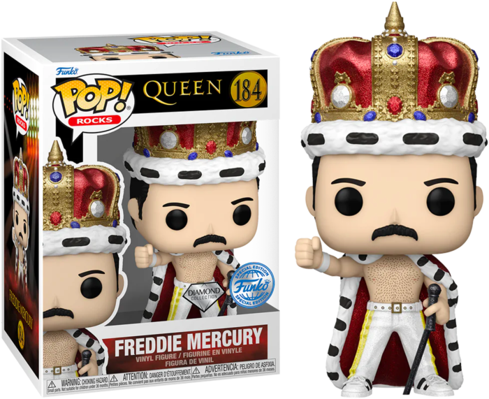 ROCKS - POP DIAMOND N° 184 - Freddie Mercury King DGLT - 2
