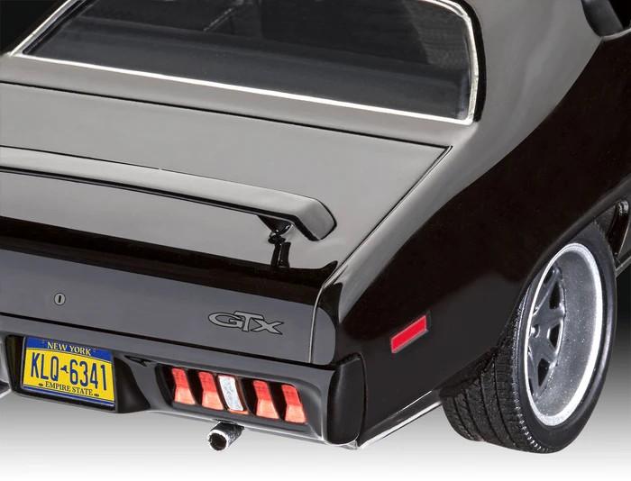 FAST & FURIOUS - Dominic's 1971 Plymouth GTX - Model Kit 1/24 - 4