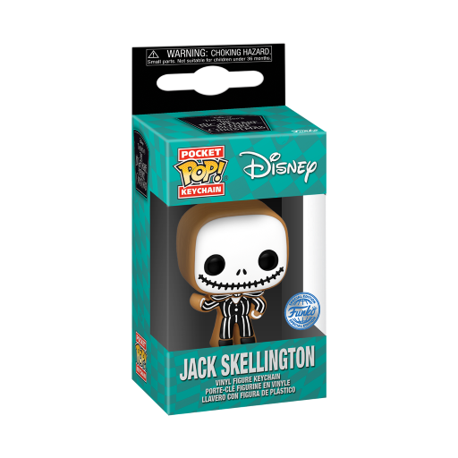 NBX - Pocket Pop Keychains - Jack Skellington Gingerbread - 2