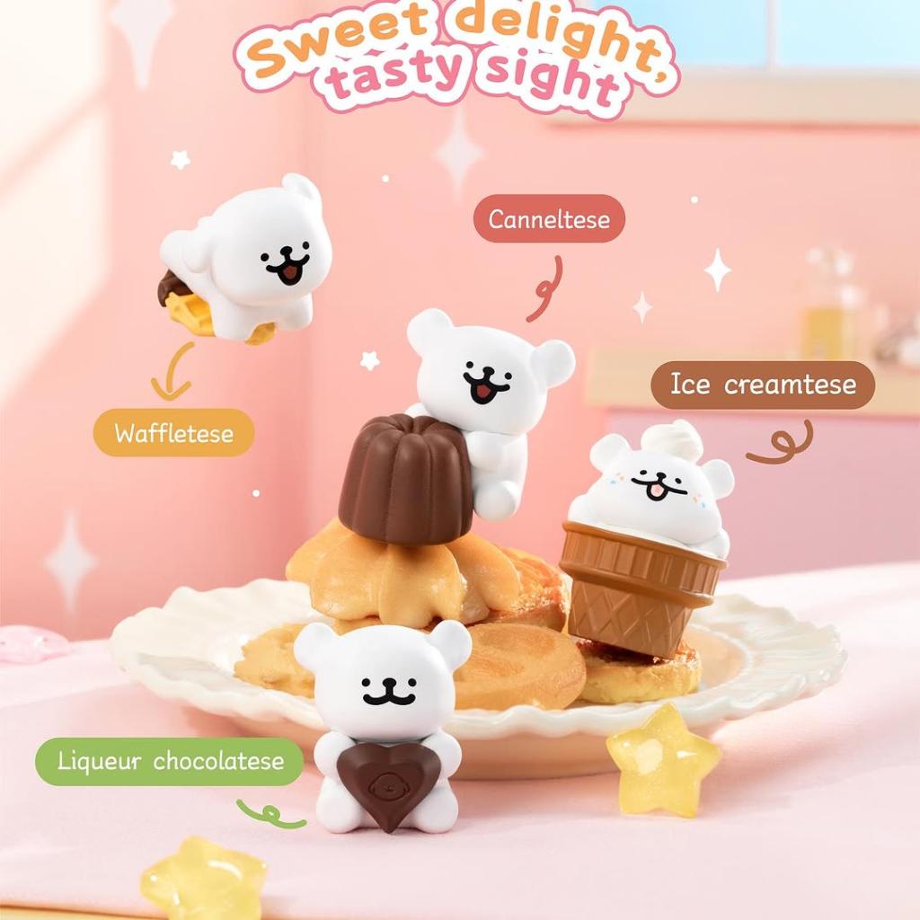 MALTESE - Sweet Box Set - Blind Box Set 6 Box de 3 Mini-Figurine - 5