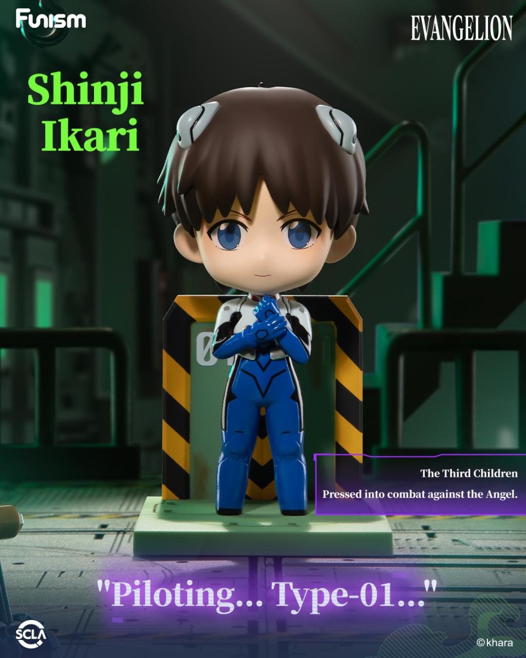 EVANGELION - EVA - Blind Box Set 8 Figurine 12cm - 4
