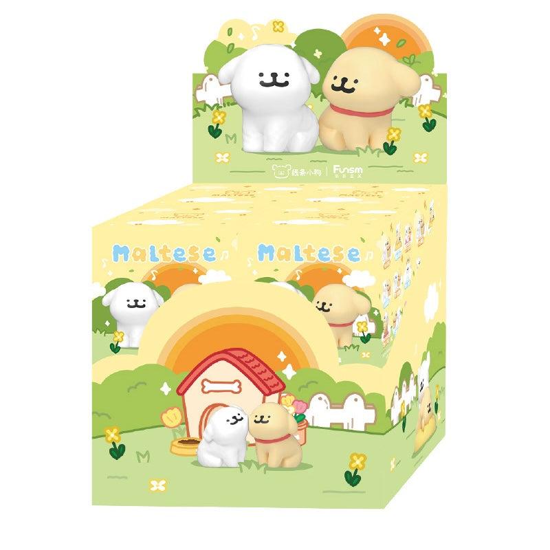 MALTESE - Happy Snuggling Series - Blind Box Set 8 X 2 Figurine 5-9cm - 2