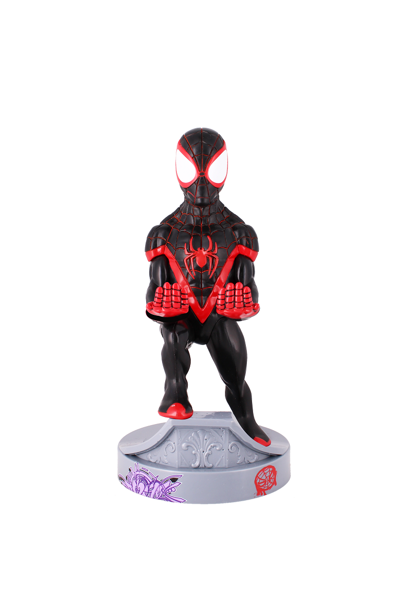 SPIDER-MAN MILES MORALES - Support Manette & Portable - 20cm - 2