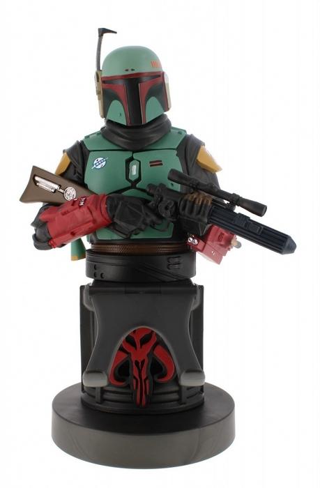 MANDALORIAN - Boba Fett - Support Manette & Portable - 20cm - 2