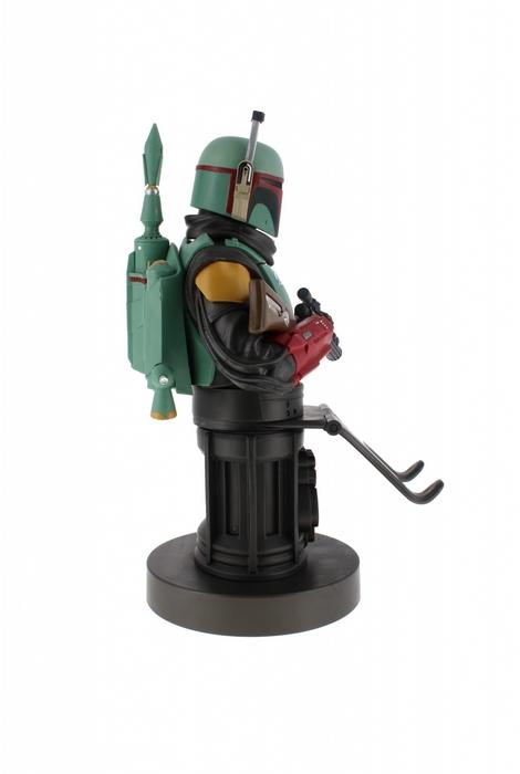 MANDALORIAN - Boba Fett - Support Manette & Portable - 20cm - 3