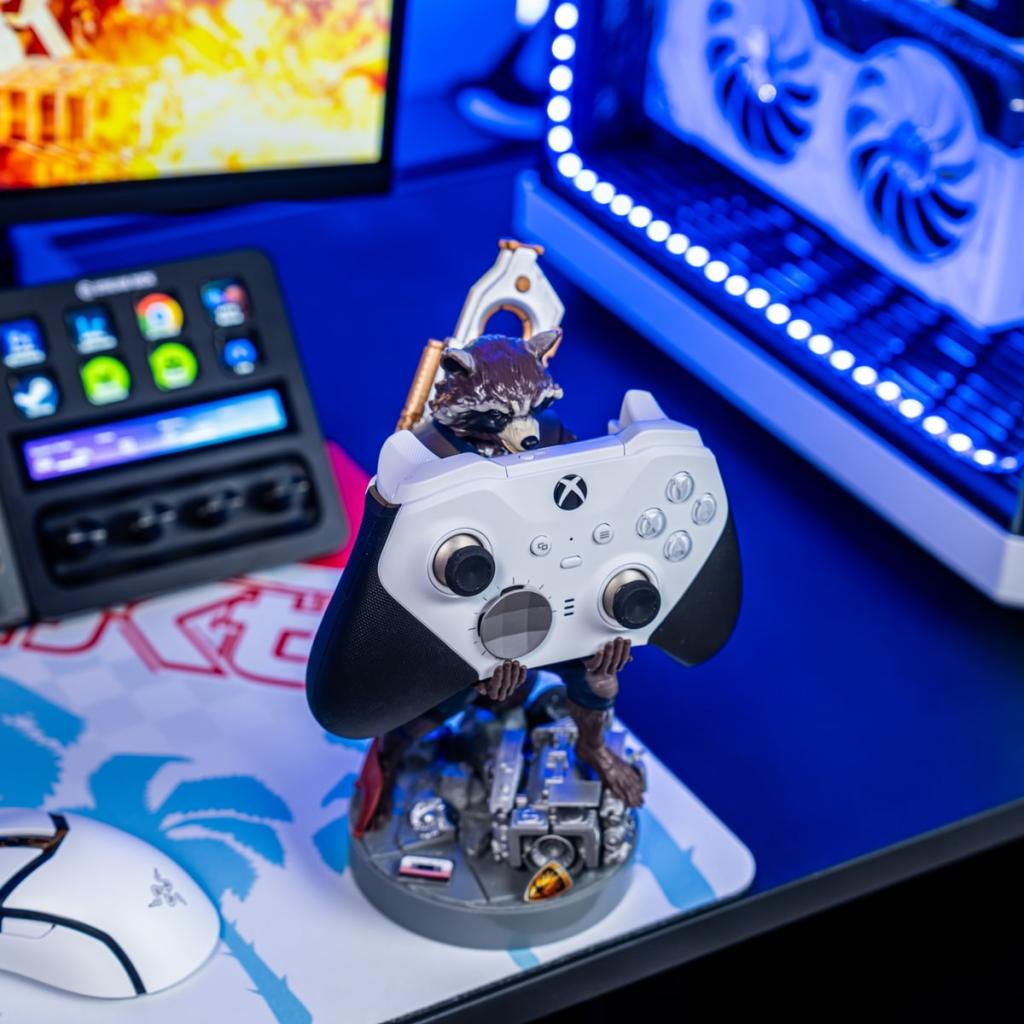 MARVEL - Rocket - Support Manette & Portable - 20cm - 4