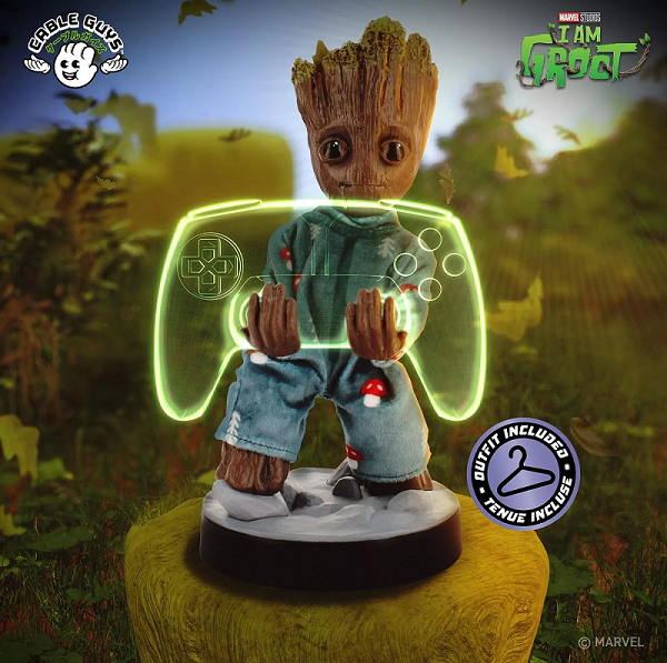 MARVEL - Groot Pyjama - Figurine 20cm - Support Manette & Portable :  : Figurine Marvel