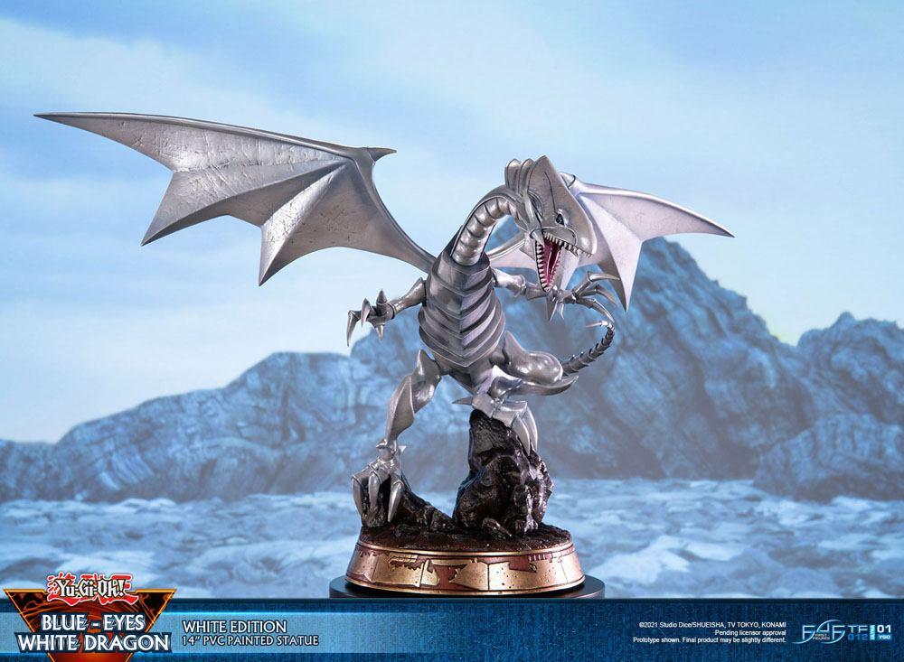 YU-GI-OH! - Blue-eyes White Dragon White Edition - Statue