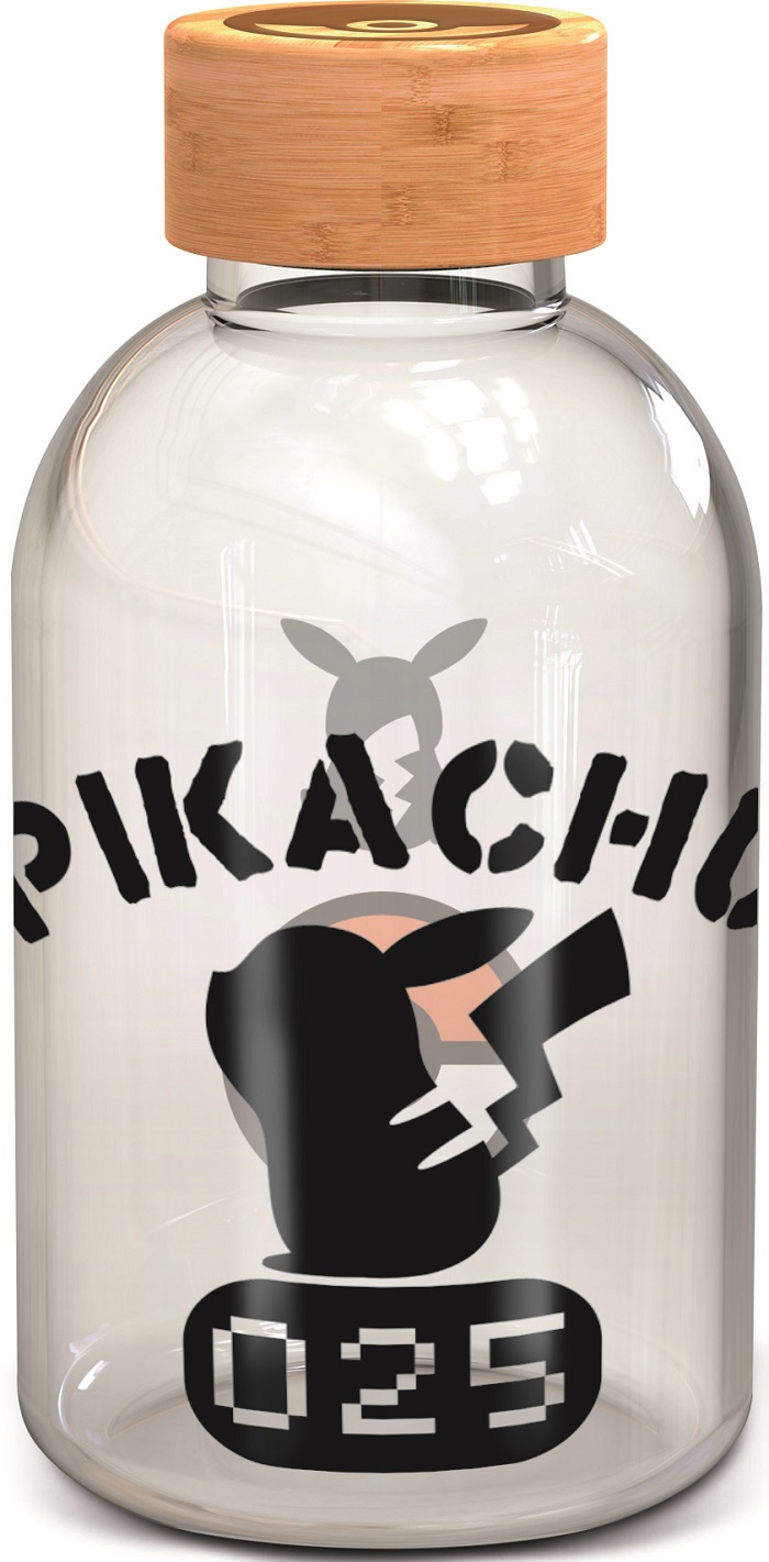 POKEMON - Pikachu - Glass bottle - Small Size 620ml_IMAGE_2