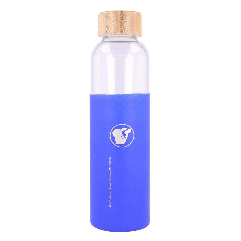 POKEMON - Bouteille en Verre + Silicone - Format 585ml - 2
