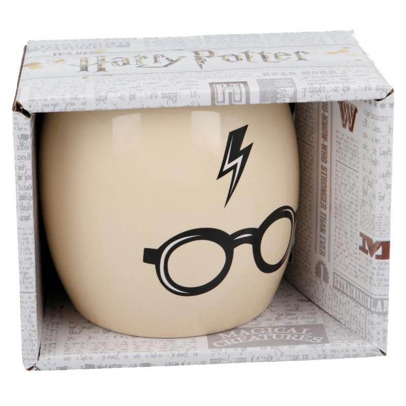 HARRY POTTER - Lunettes + Eclair - Mug Globe 380ml - 3