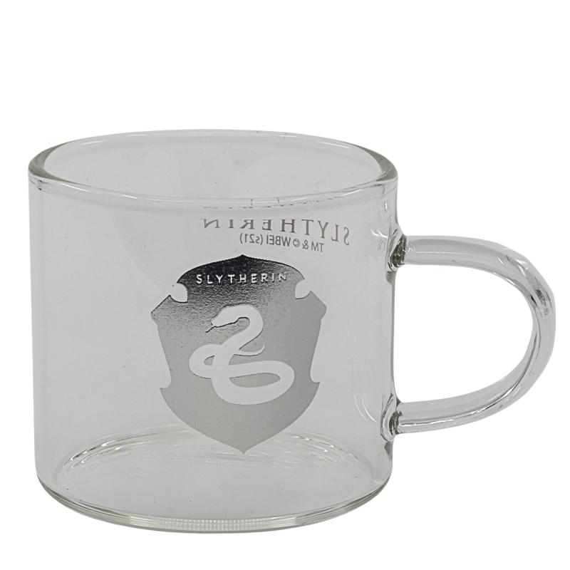 HARRY POTTER - 4 Maisons - Set de 4 Mugs Expresso en Verre - 100 ml - 3