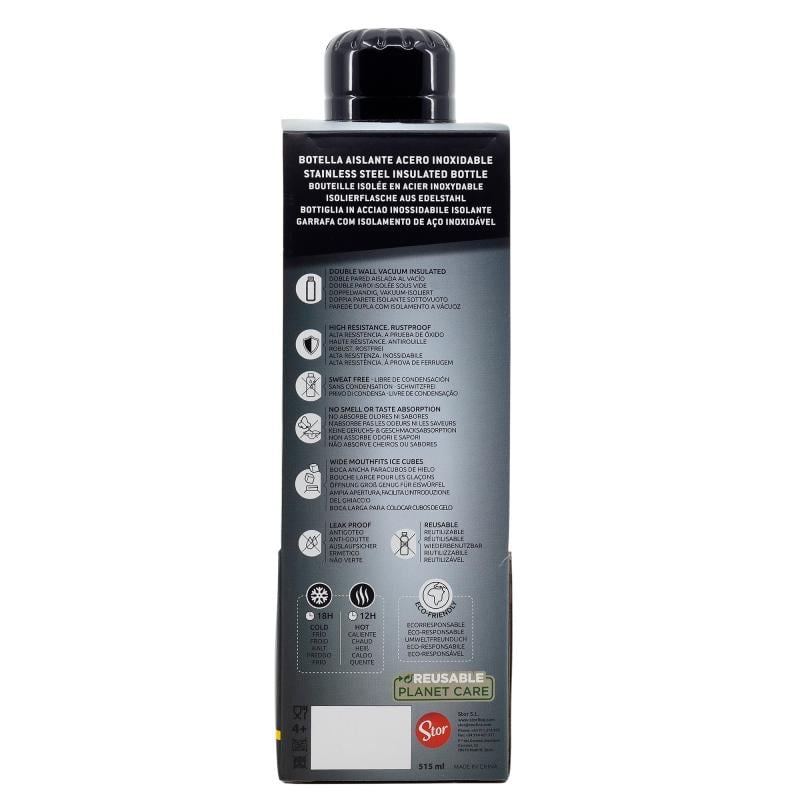 BATMAN - Bouteille en Acier Inoxydable Isotherme - 515ml - 5