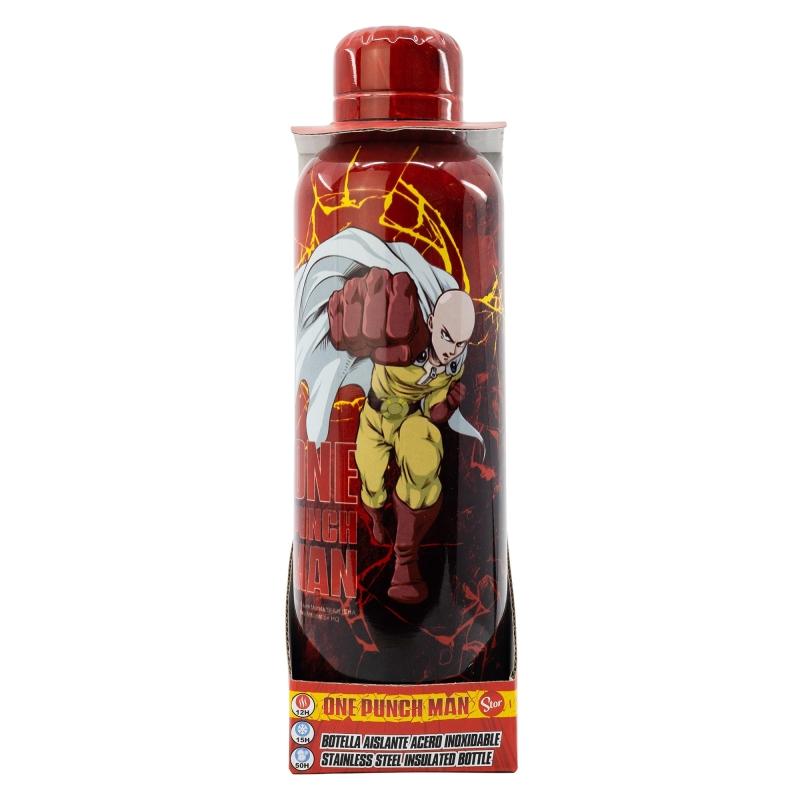 ONE PUNCH MAN - Bouteille en Acier Inoxydable Isotherme - 515ml - 4