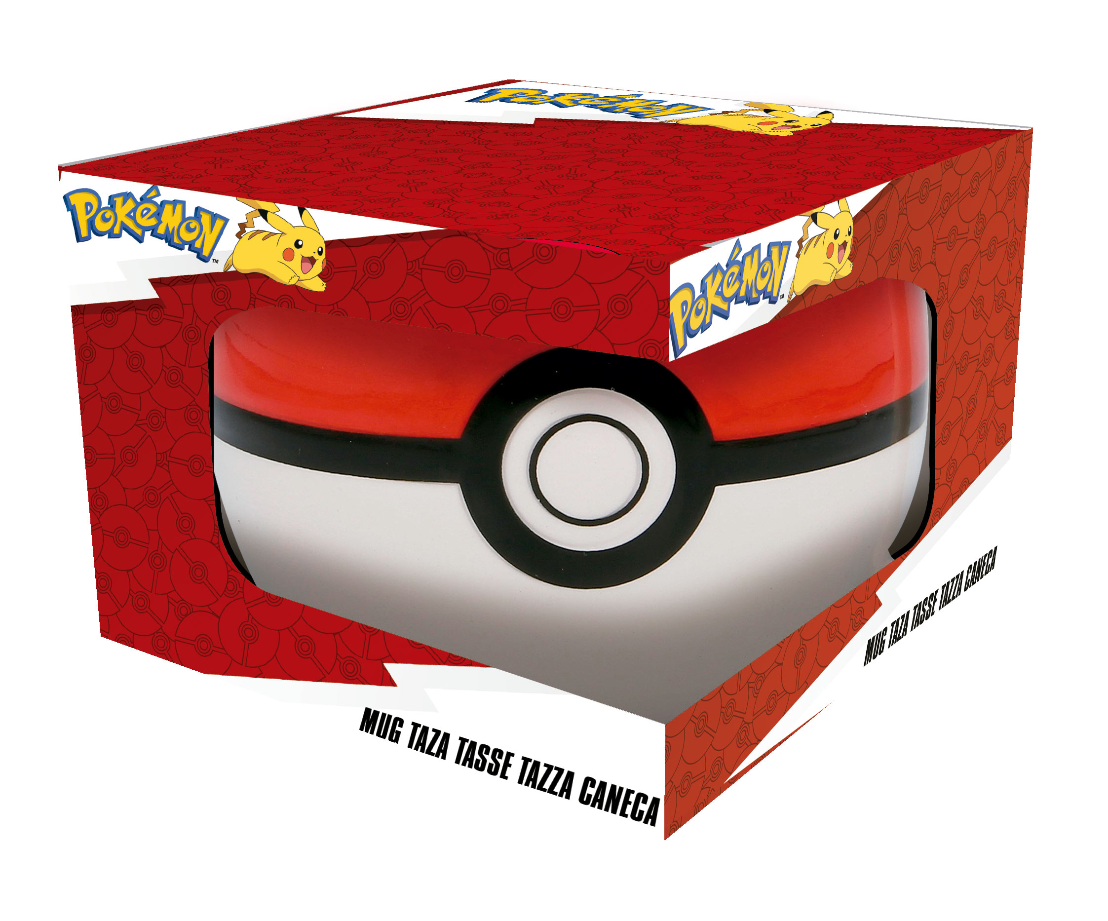 POKEMON - Pokeball - Mug 3D - 330 ml : ShopForGeek.com: Tasse Stor Pokemon