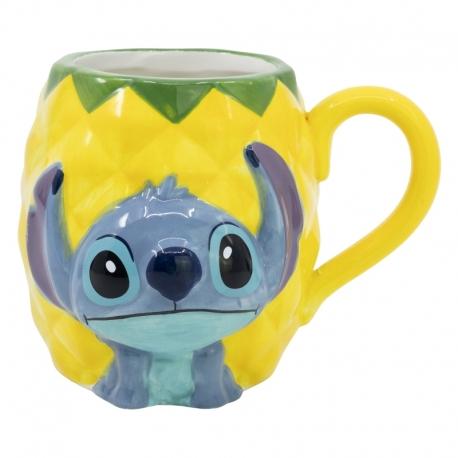 Taza Stitch Disney 3d Lilo Y Stitch