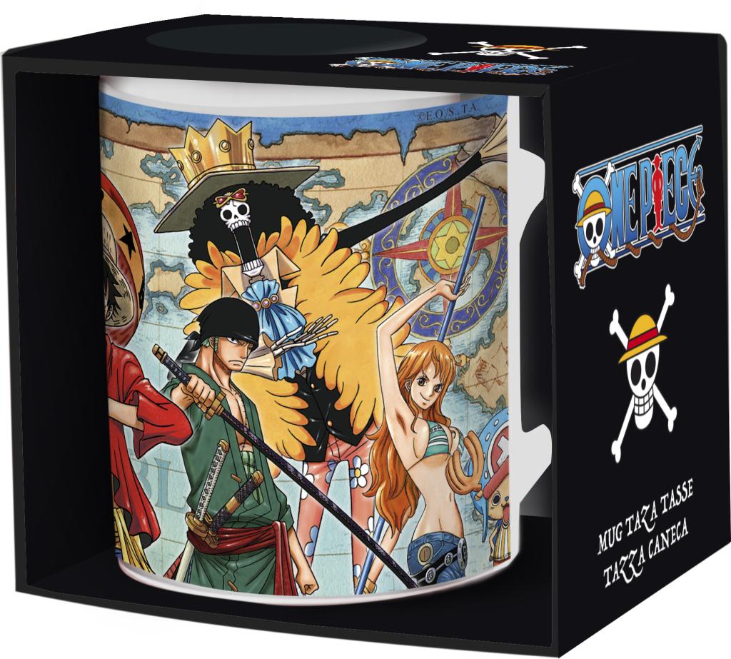 ONE PIECE - Carte - Mug en Porcelaine 325ml - 2