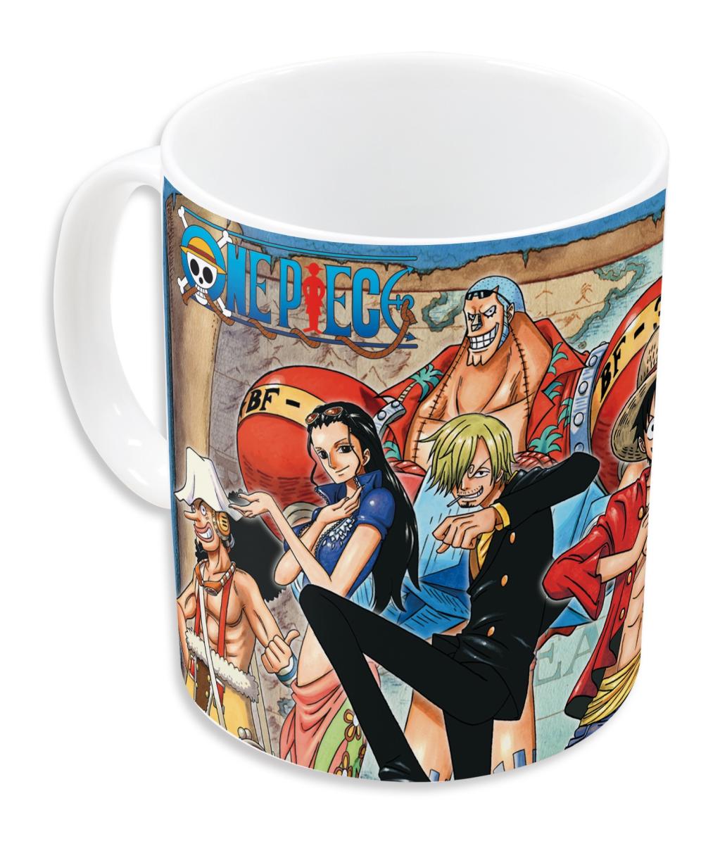 ONE PIECE - Carte - Mug en Porcelaine 325ml - 3
