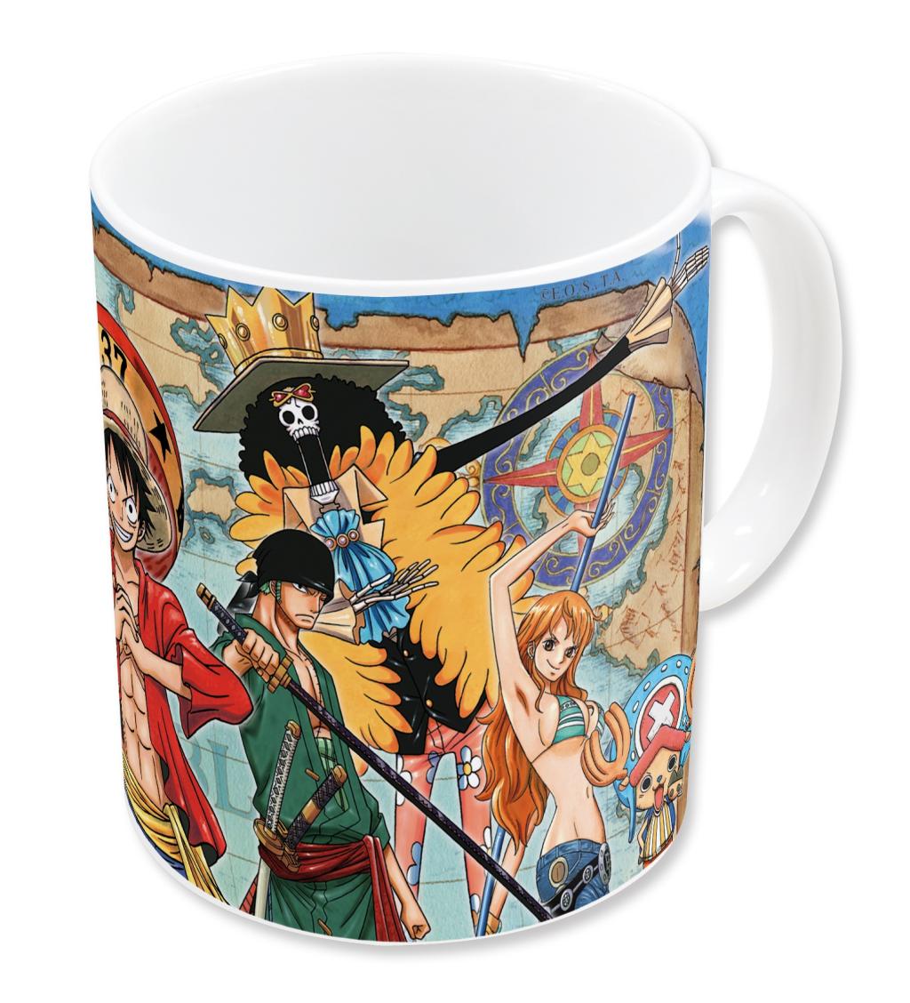 ONE PIECE - Carte - Mug en Porcelaine 325ml - 4