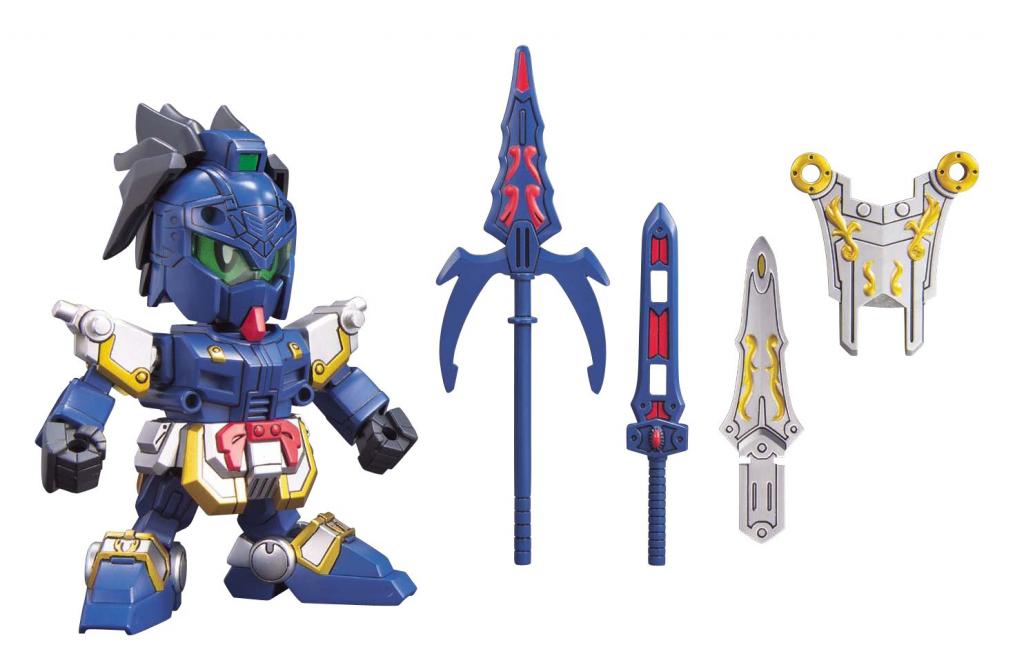 GUNDAM - SD - BB321 Bacho Blue Destiny Japanese Ver - Model Kit - 8cm - 5