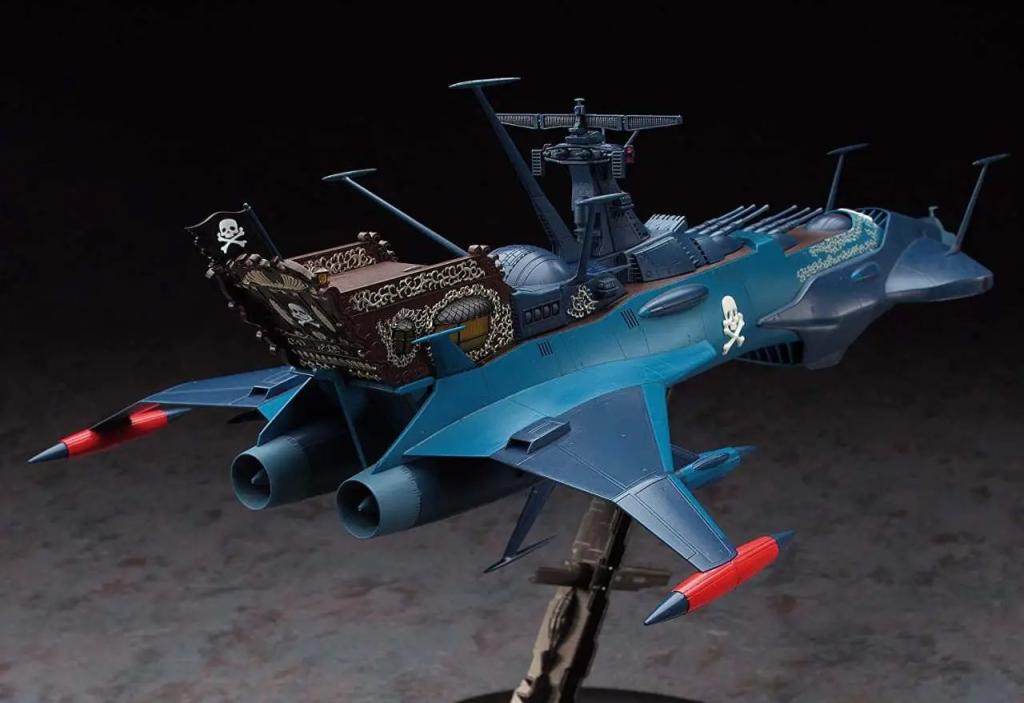 CAPTAIN HARLOCK - Arcadia Phantom Death Shadow - Model Kit 1/1500 - 2