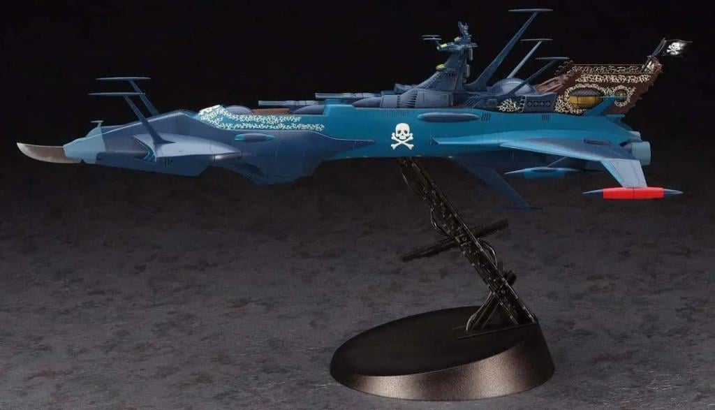 CAPTAIN HARLOCK - Arcadia Phantom Death Shadow - Model Kit 1/1500 - 3