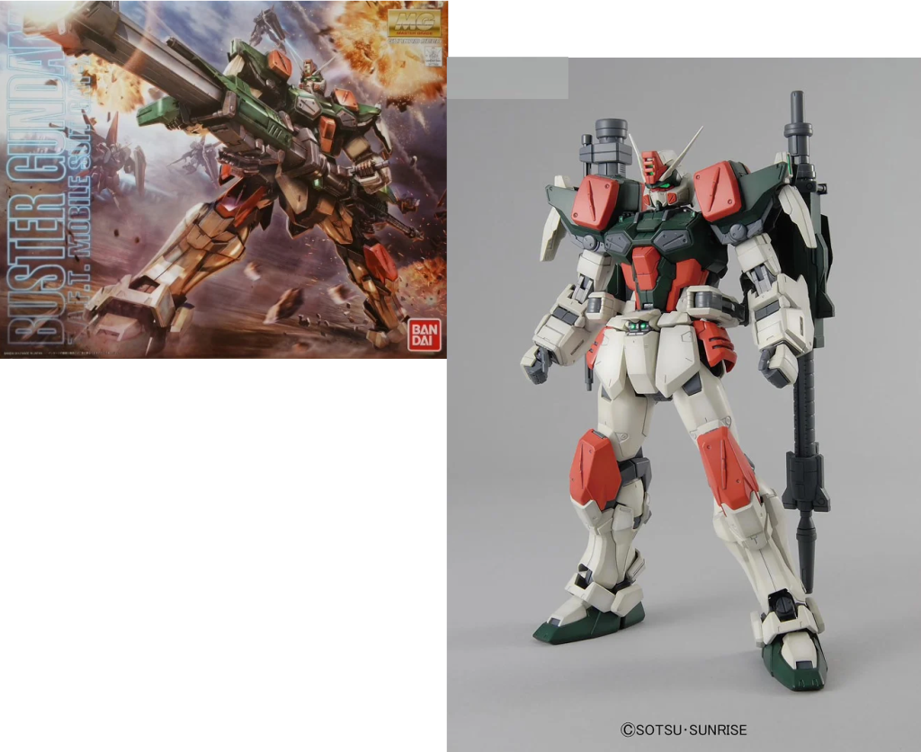 GUNDAM MG 1/100 Buster Gundam Model Kit Model