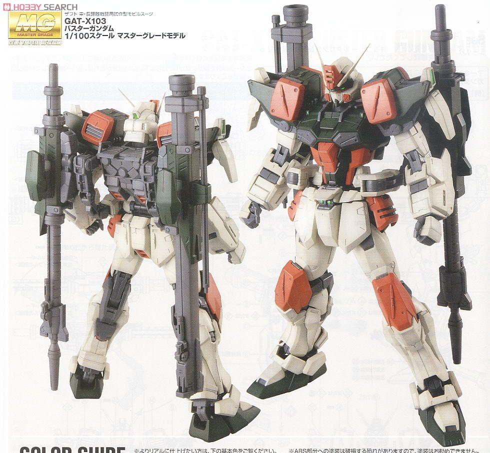 GUNDAM MG 1/100 Buster Gundam Model Kit Model