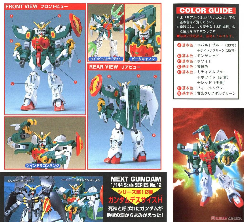GUNDAM - NG 1/144 Altron Gundam 'Renual' - Model Kit - 3