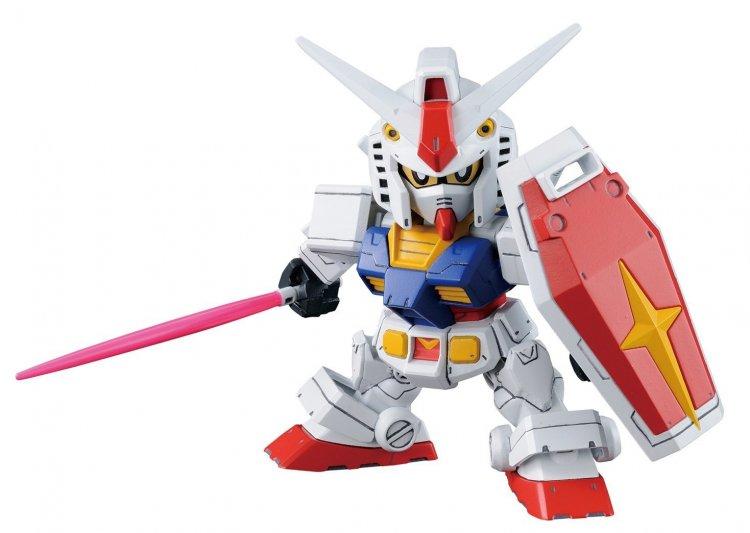 GUNDAM - SD Cross Silhouette RX-78-2 Gundam - Model Kit - 2