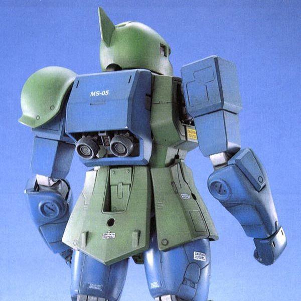 GUNDAM - MG 1/100 MS-05B Zaku I - Model Kit : ShopForGeek.com