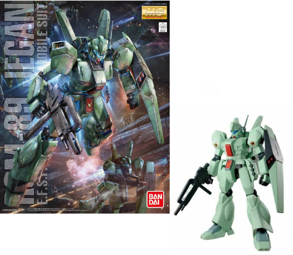 GUNDAM - MG 1/100 Jegan Gundam - Model Kit : ShopForGeek.com: Model Kit ...