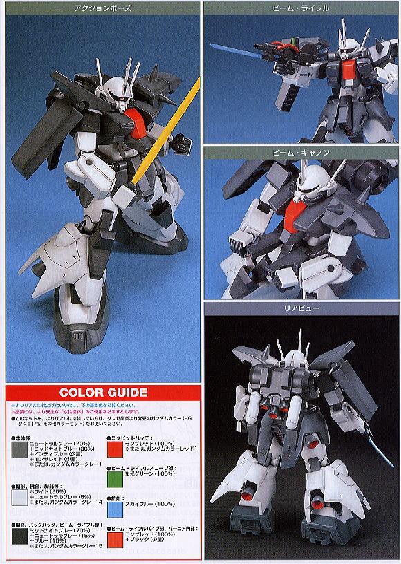 GUNDAM - HGUC AMX-011 Zaku III 1/144 - Model Kit - 3