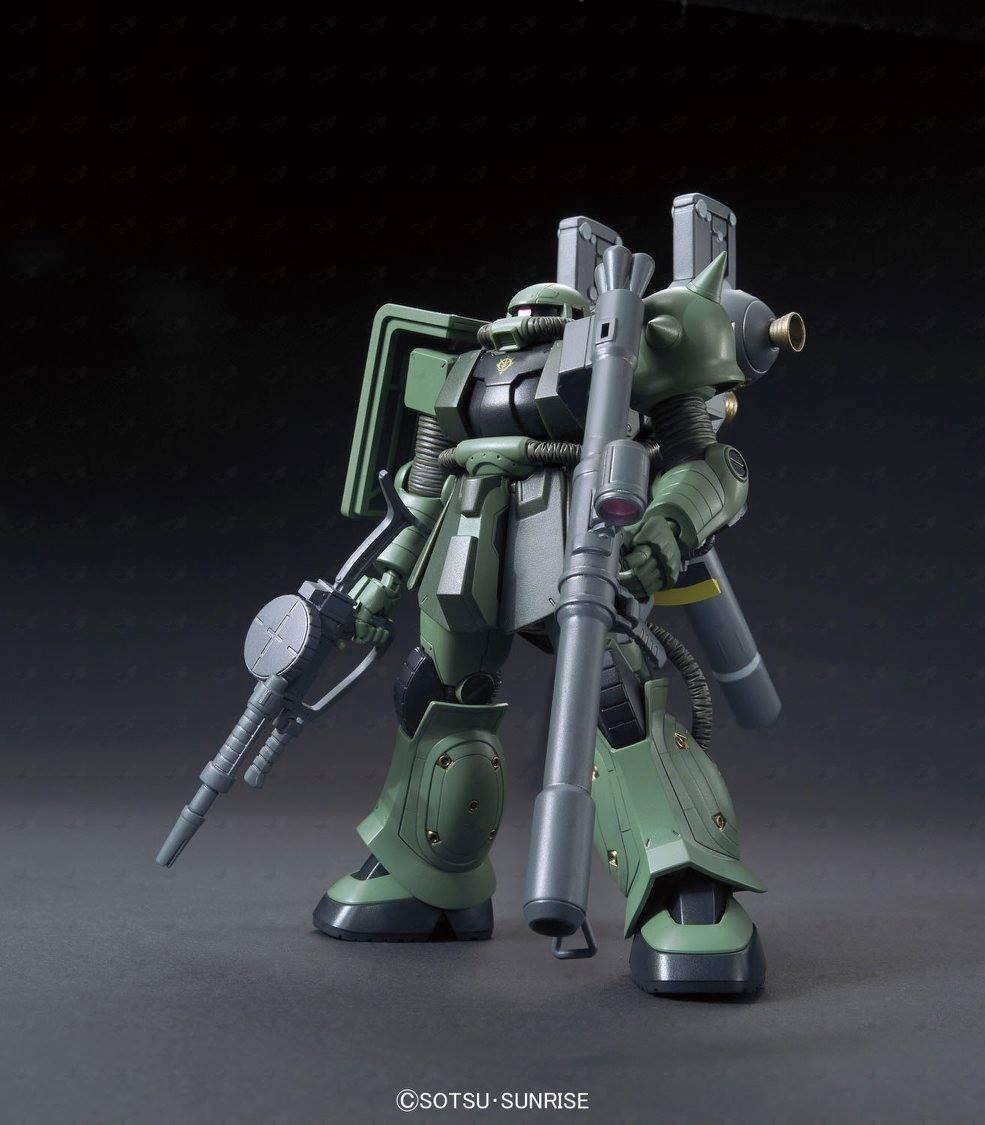 GUNDAM - HG Zaku II + Big Gun Set Thunderbolt Vers. 1/144 - Model Kit - 3