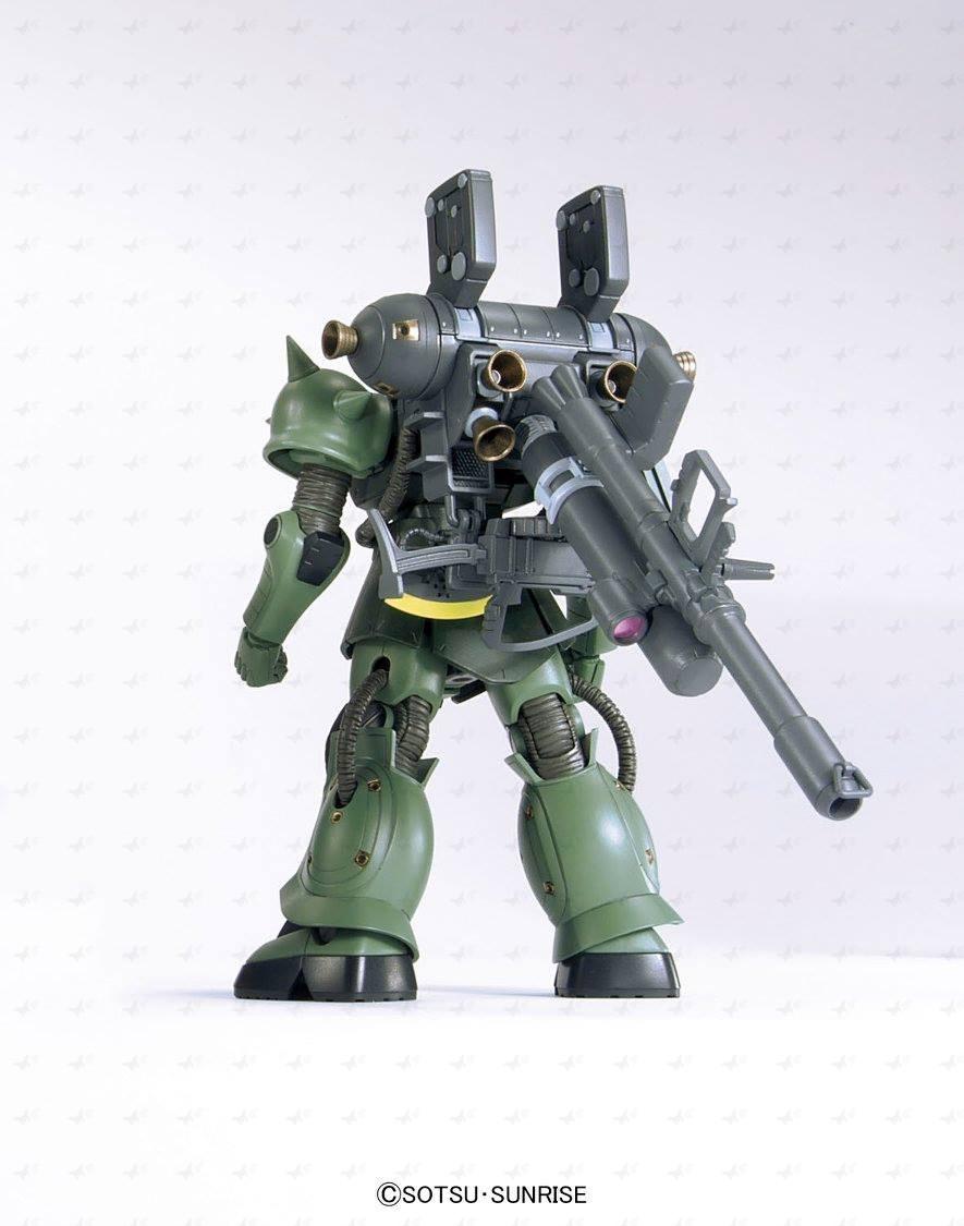 GUNDAM - HG Zaku II + Big Gun Set Thunderbolt Vers. 1/144 - Model