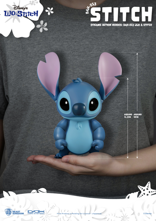 LILO & STITCH - Stitch - Dynamic Action Hero 18cm - 5