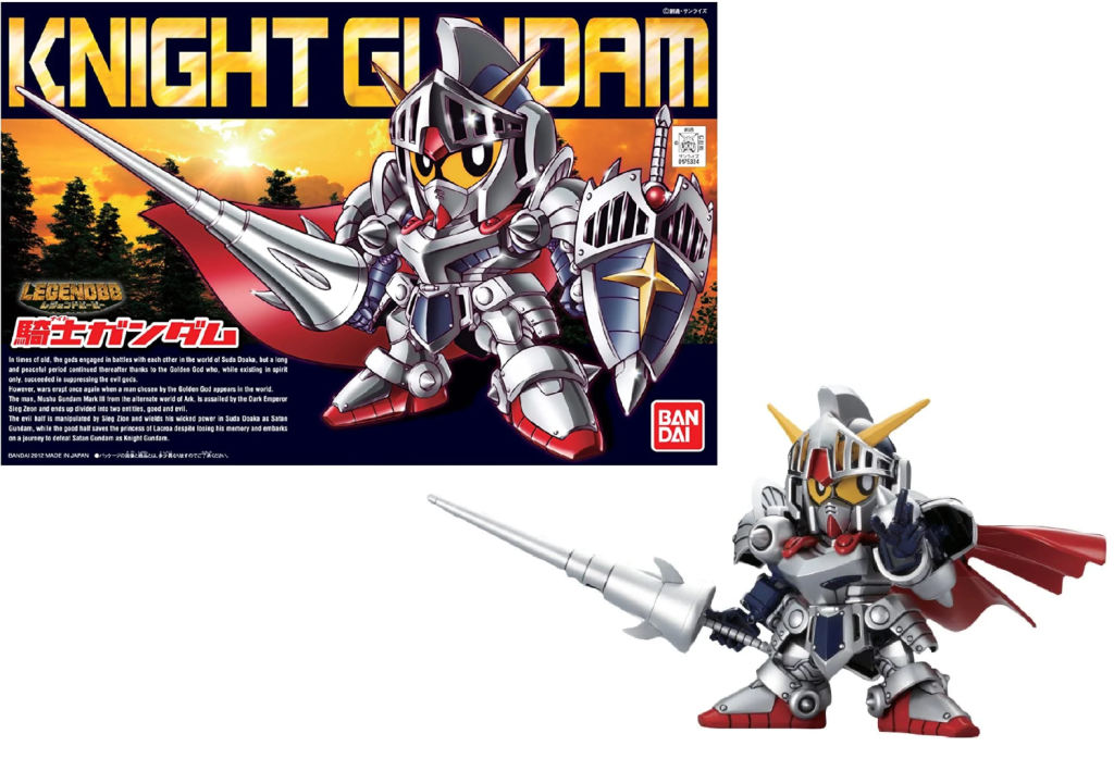 GUNDAM - SD - BB370 LegendBB Knight Gundam - Model Kit - 8cm ...