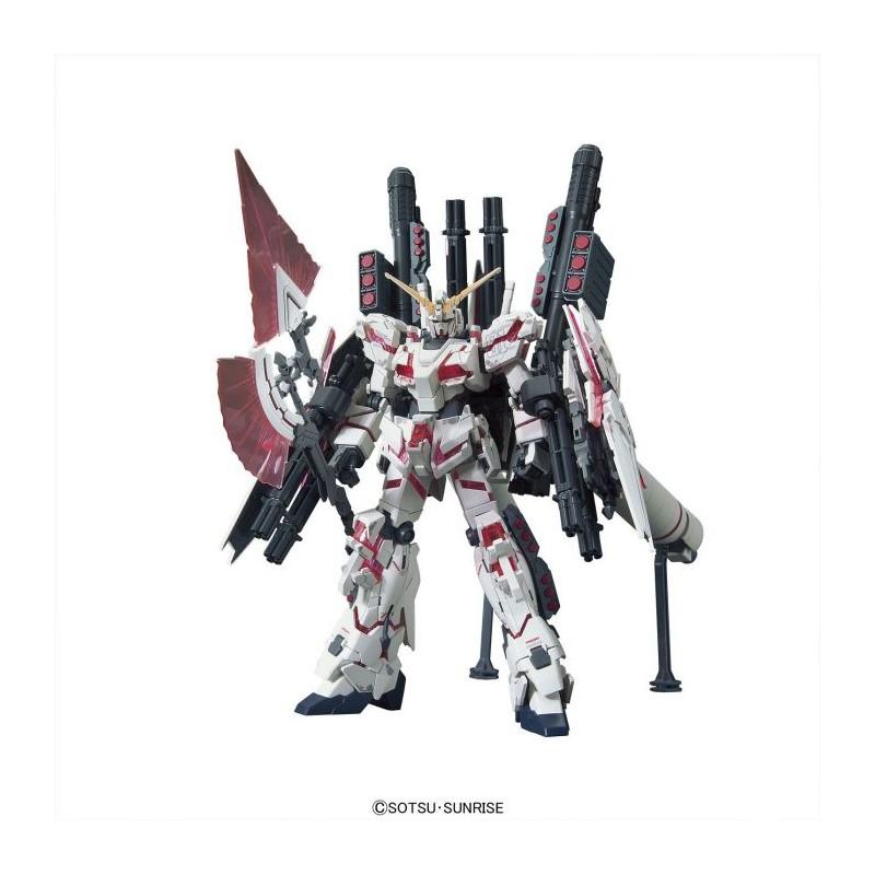 GUNDAM - HGUC Full Armor Unicorn Gundam Detroy Mode 1/144 - Model Kit - 2