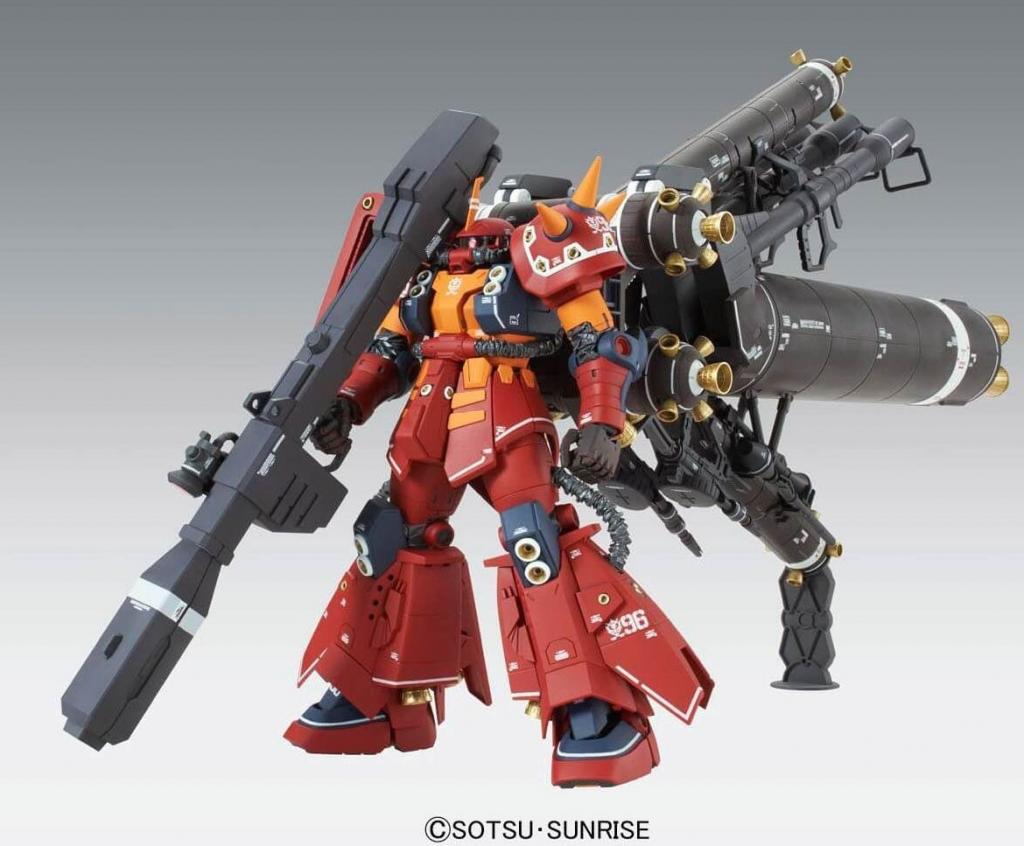 GUNDAM - MG 1/100 MS-06R Zaku II HM Psycho Zaku - Model Kit - 3