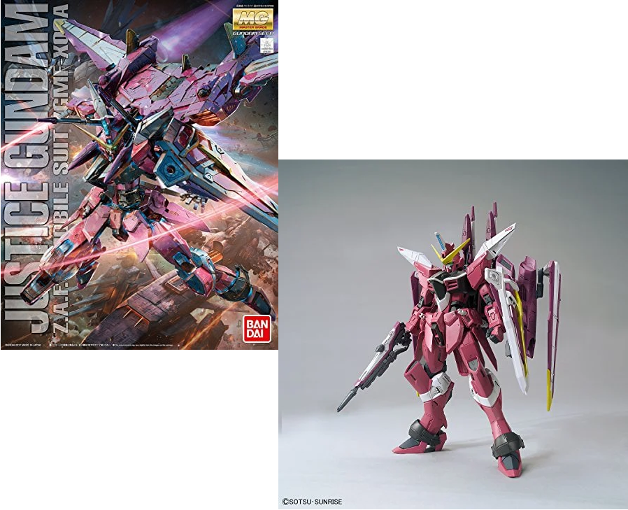 BEMS  GUNDAM - MG Justice Gundam 1/100 - Model Kit