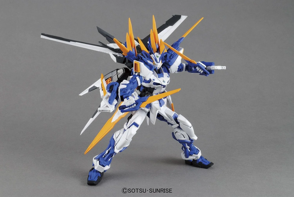 GUNDAM - MG 1/100 Gundam Astray Blue Frame D - Model Kit 18cm - 3