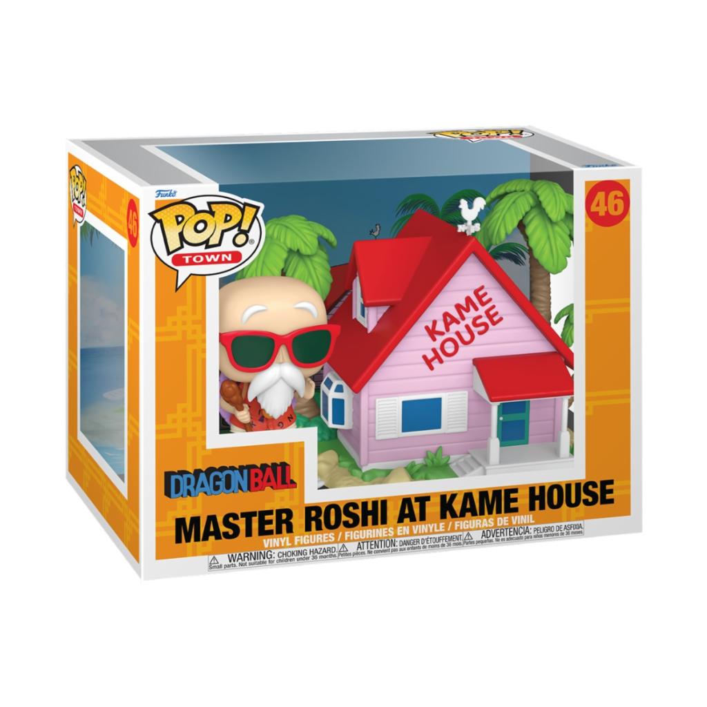 FUNKO POP! Town: Dragon Ball 亀仙人 カメハウス DRAGON BALL - POP TOWN N° 46 - Kame House With Master Roshi