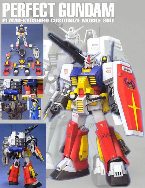 GUNDAM - MG 1/100 Perfect Gundam - Model Kit - 2