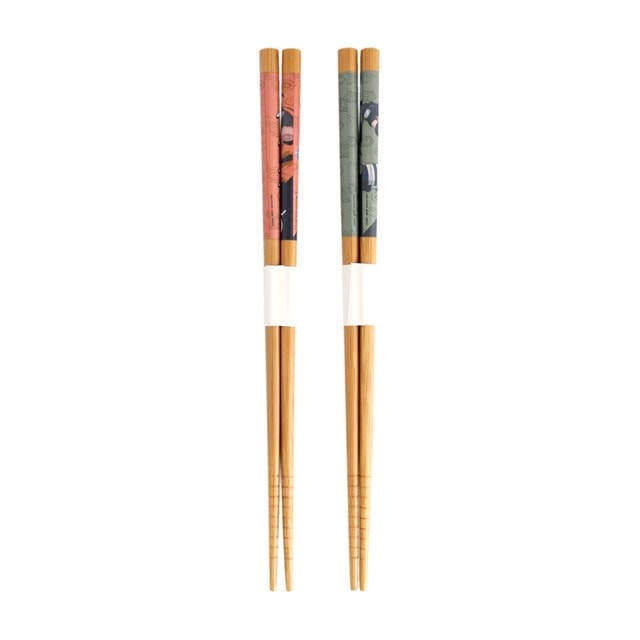 NARUTO SHIPPUDEN - Naruto & Kakashi - Set 2 Paires de baguettes 22.5cm - 2