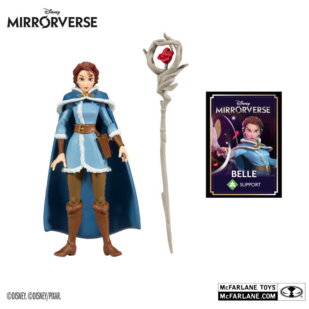 DISNEY MIRRORVERSE - Belle - Figurine 13cm - 3