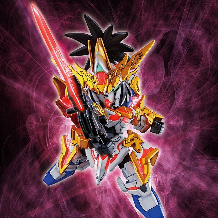GUNDAM - SD Sangoku Soketsuden Liu Bei Unicorn Gundam - Model Kit - 4