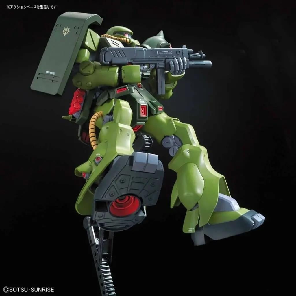 GUNDAM - RE/100 1/100 Zaku II FZ - Model Kit - 4