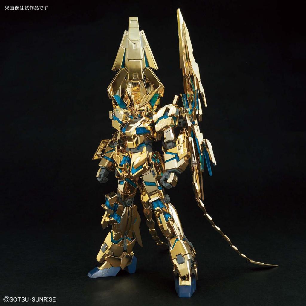 GGUNDAM - HGUC 1/144 Gundam Unicorn Phenex 03 Gold - Model Kit - 2