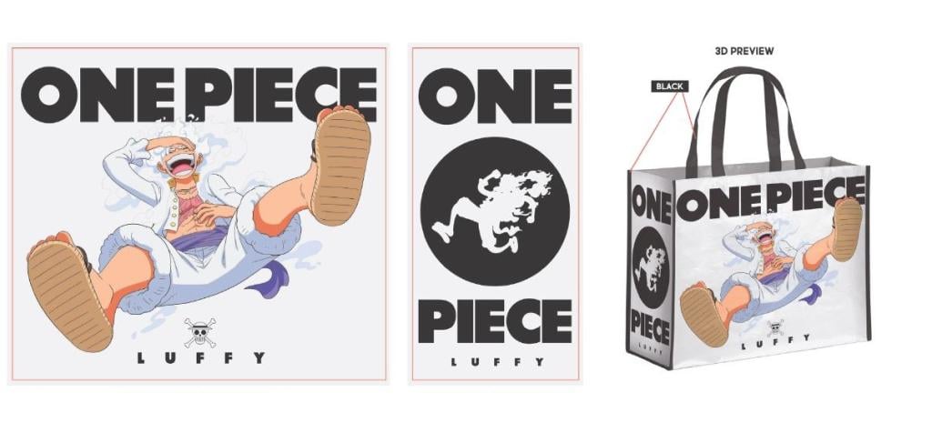 ONE PIECE - Luffy Gear 5 - Shopping Bag - 2